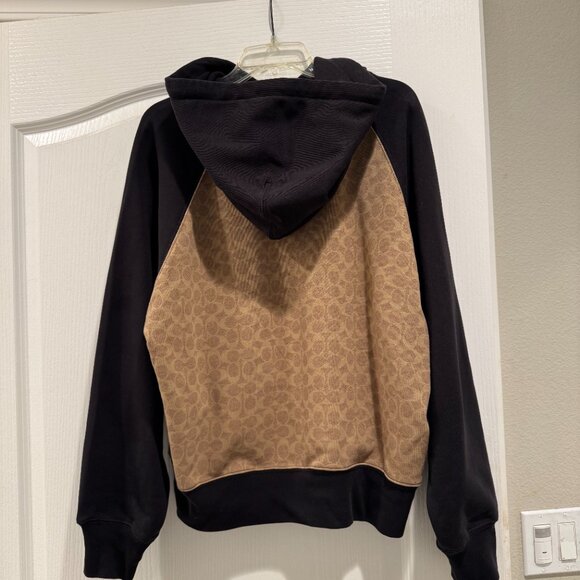 Coach Signature Hoodie in Organic Cotton: Men's Medium - Picture 2 of 3